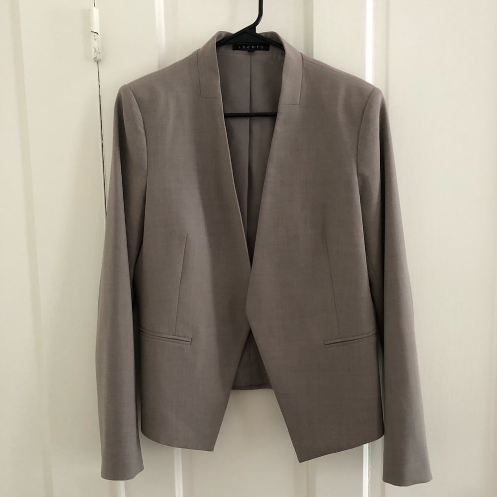 Theory blazer size 12